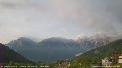 immagine della webcam nei dintorni di Belluno: webcam Gosaldo
