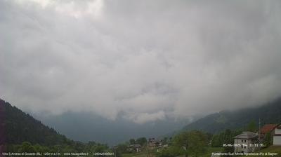 immagine della webcam nei dintorni di Agordo: webcam Gosaldo