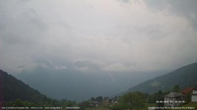 immagine della webcam nei dintorni di Tonadico: webcam Gosaldo