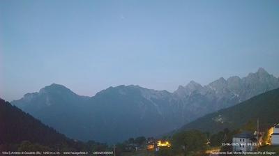 immagine della webcam nei dintorni di Fiera di Primiero: webcam Gosaldo