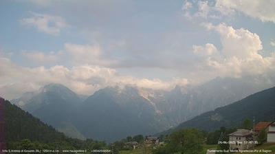 immagine della webcam nei dintorni di San Gregorio nelle Alpi: webcam Gosaldo