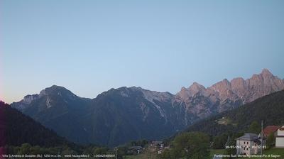 immagine della webcam nei dintorni di Limana: webcam Gosaldo