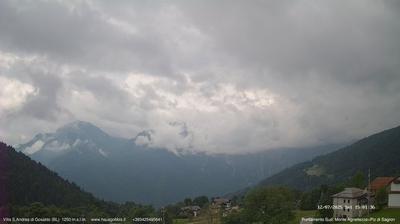 immagine della webcam nei dintorni di San Martino di Castrozza: webcam Gosaldo