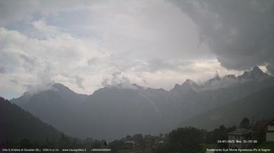 immagine della webcam nei dintorni di Canal San Bovo: webcam Gosaldo