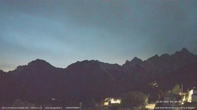 immagine della webcam nei dintorni di Tonadico: webcam Gosaldo