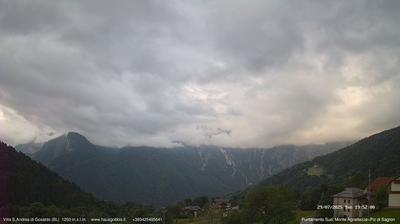 immagine della webcam nei dintorni di Fiera di Primiero: webcam Gosaldo