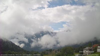 immagine della webcam nei dintorni di Fiera di Primiero: webcam Gosaldo
