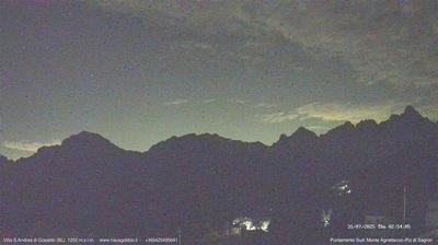immagine della webcam nei dintorni di Belluno: webcam Gosaldo