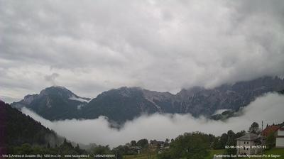 immagine della webcam nei dintorni di Passo di Gobbera: webcam Gosaldo