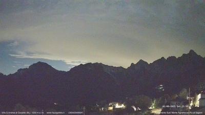 immagine della webcam nei dintorni di Passo di Cereda: webcam Gosaldo