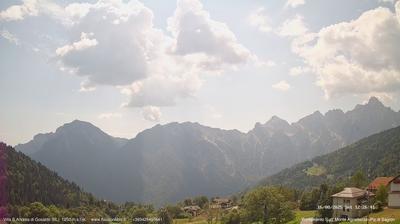 immagine della webcam nei dintorni di San Gregorio nelle Alpi: webcam Gosaldo