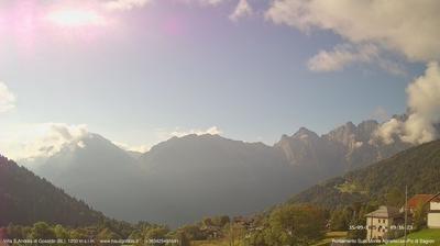immagine della webcam nei dintorni di Monte Avena: webcam Gosaldo
