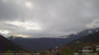 immagine della webcam nei dintorni di Feltre: webcam Gosaldo