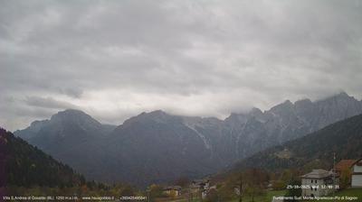 immagine della webcam nei dintorni di Belluno: webcam Gosaldo