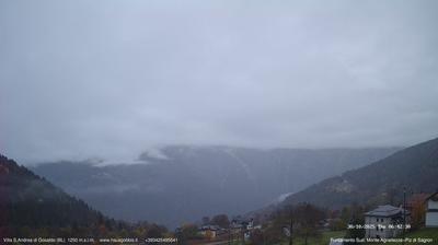 immagine della webcam nei dintorni di Siror: webcam Gosaldo