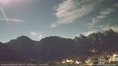 immagine della webcam nei dintorni di San Martino di Castrozza: webcam Gosaldo