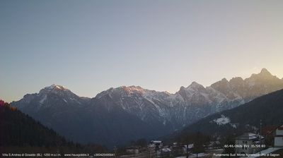 immagine della webcam nei dintorni di Imer: webcam Gosaldo