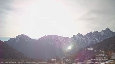 immagine della webcam nei dintorni di Siror: webcam Gosaldo