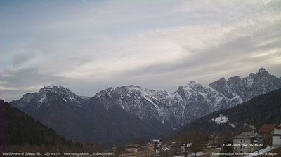 immagine della webcam nei dintorni di Primiero San Martino di Castrozza: webcam Gosaldo