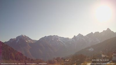 immagine della webcam nei dintorni di Agordo: webcam Gosaldo