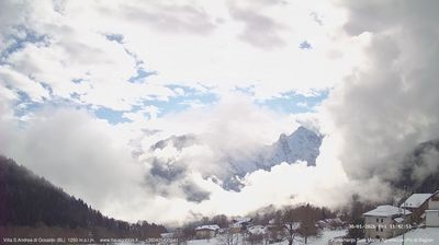 immagine della webcam nei dintorni di Ponte nelle Alpi: webcam Gosaldo