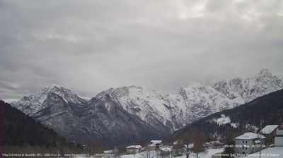 immagine della webcam nei dintorni di Limana: webcam Gosaldo