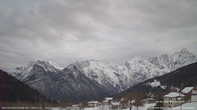 immagine della webcam nei dintorni di San Gregorio nelle Alpi: webcam Gosaldo