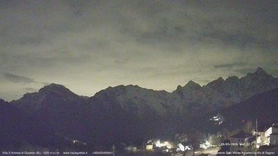 immagine della webcam nei dintorni di Pale di San Martino: webcam Gosaldo