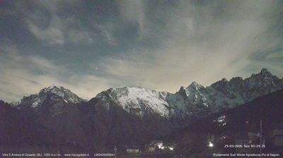 immagine della webcam nei dintorni di Limana: webcam Gosaldo