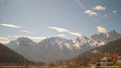 immagine della webcam nei dintorni di Passo di Cereda: webcam Gosaldo