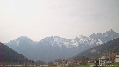 immagine della webcam nei dintorni di San Martino di Castrozza: webcam Gosaldo