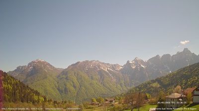 immagine della webcam nei dintorni di Agordo: webcam Gosaldo