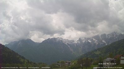 immagine della webcam nei dintorni di Passo di Cereda: webcam Gosaldo