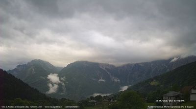 immagine della webcam nei dintorni di Canal San Bovo: webcam Gosaldo