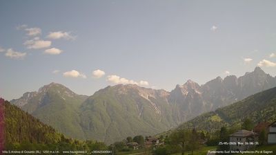 immagine della webcam nei dintorni di Limana: webcam Gosaldo
