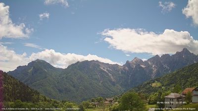 immagine della webcam nei dintorni di Agordo: webcam Gosaldo