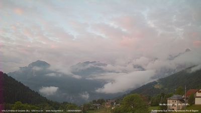 immagine della webcam nei dintorni di Pedavena: webcam Gosaldo