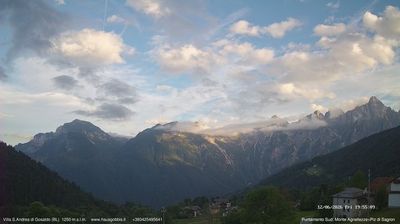 immagine della webcam nei dintorni di Agordo: webcam Gosaldo