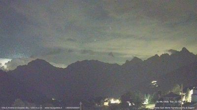 immagine della webcam nei dintorni di Agordo: webcam Gosaldo