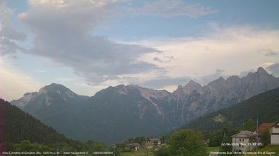 immagine della webcam nei dintorni di Limana: webcam Gosaldo