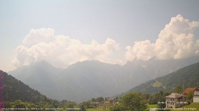 immagine della webcam nei dintorni di San Gregorio nelle Alpi: webcam Gosaldo