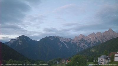 immagine della webcam nei dintorni di Belluno: webcam Gosaldo