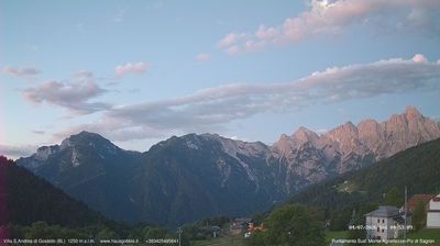 immagine della webcam nei dintorni di San Martino di Castrozza: webcam Gosaldo