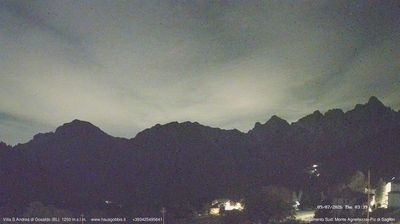 immagine della webcam nei dintorni di Primiero San Martino di Castrozza: webcam Gosaldo