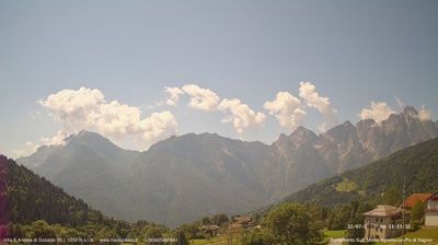 immagine della webcam nei dintorni di San Martino di Castrozza: webcam Gosaldo
