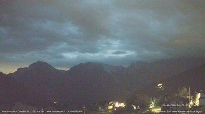 immagine della webcam nei dintorni di Imer: webcam Gosaldo