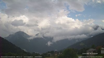 immagine della webcam nei dintorni di Agordo: webcam Gosaldo
