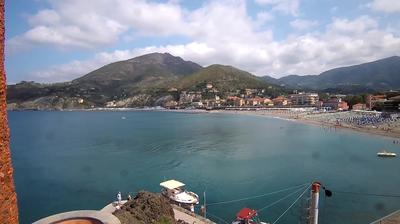 immagine della webcam nei dintorni di Riccò del Golfo di Spezia: webcam Levanto