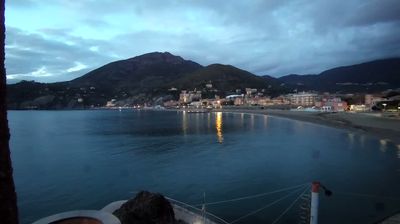 immagine della webcam nei dintorni di Riccò del Golfo di Spezia: webcam Levanto