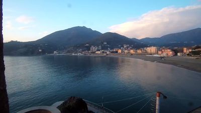 immagine della webcam nei dintorni di Riccò del Golfo di Spezia: webcam Levanto